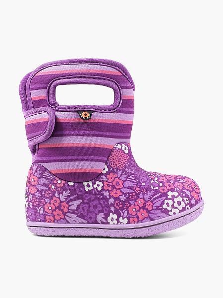 BOGS Boots Deutschland - Northwest Garden Regenstiefel Baby Lila Multi DE01638